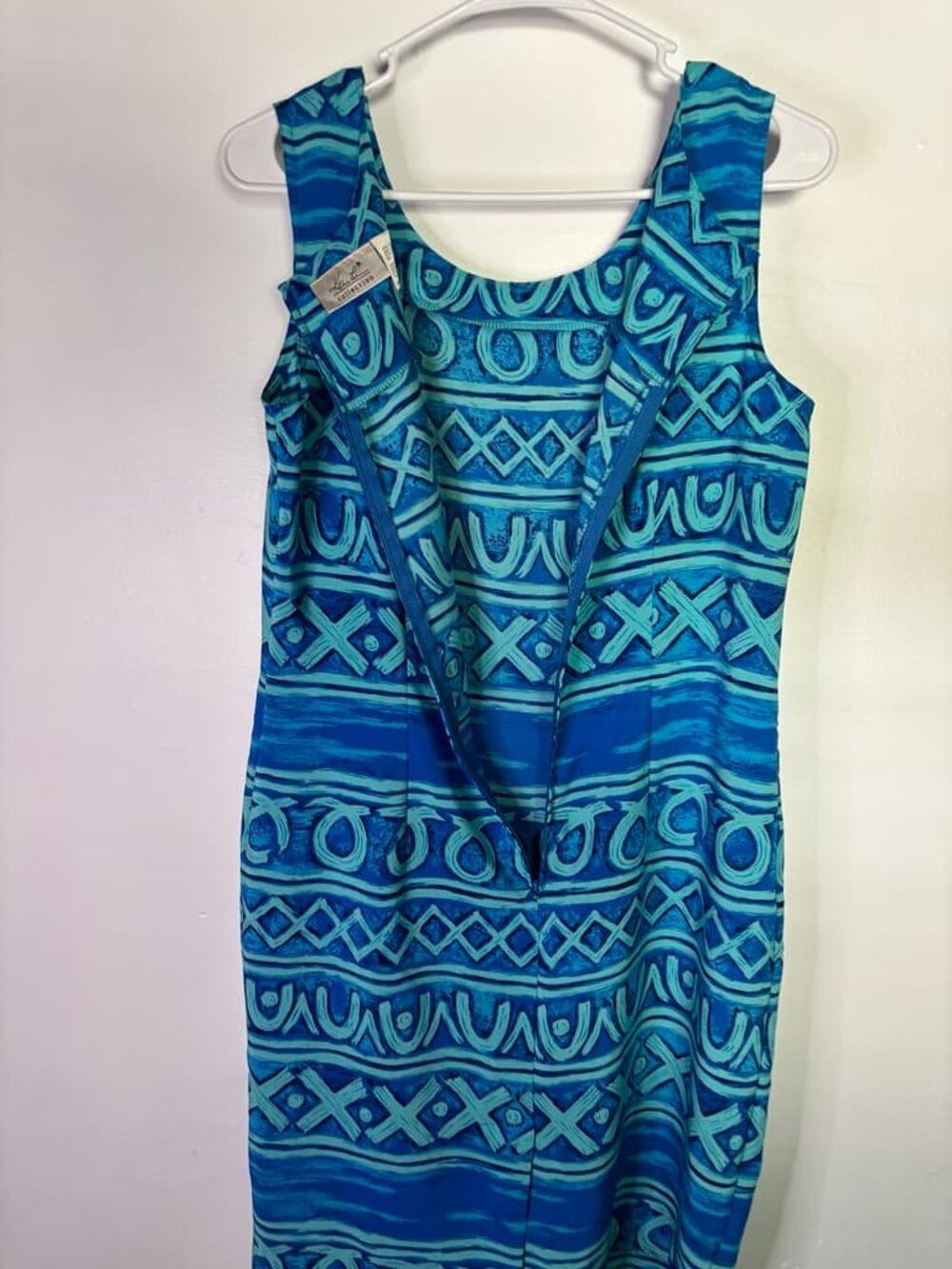 Lee Collection Blue Geometric